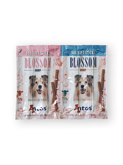 Dog Soft Sticks Blossom Boeuf 6 pces