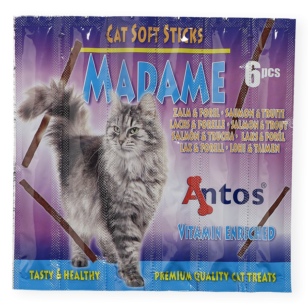 Cat Soft Sticks Madame Saumon&Truite 6 pces