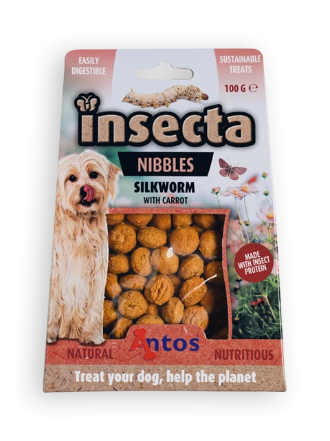 Insecta Nibbles Bombyx du Mûrie & Carotte 100 gr