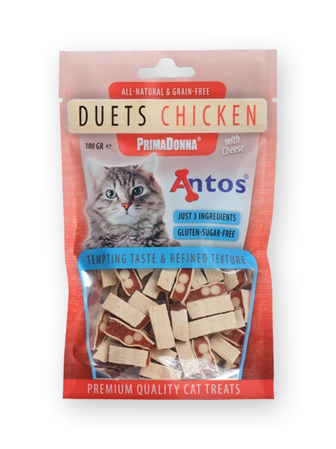 PrimaDonna Duets Poulet&Fromage 100 gr