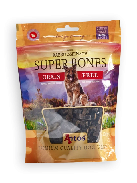 Super Bones Lapin&Épinard 150 gr