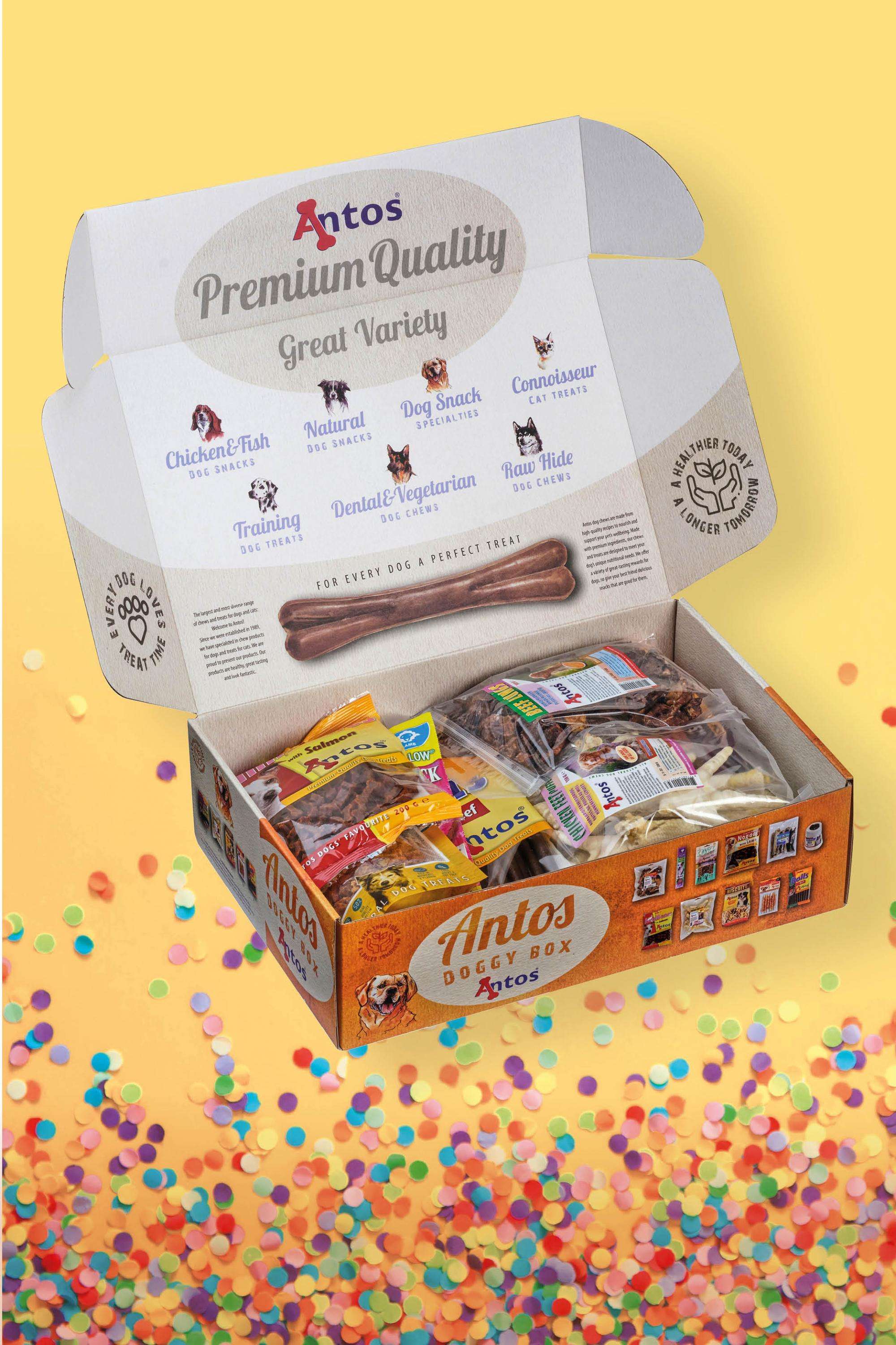 Boîte-cadeau pour chiens