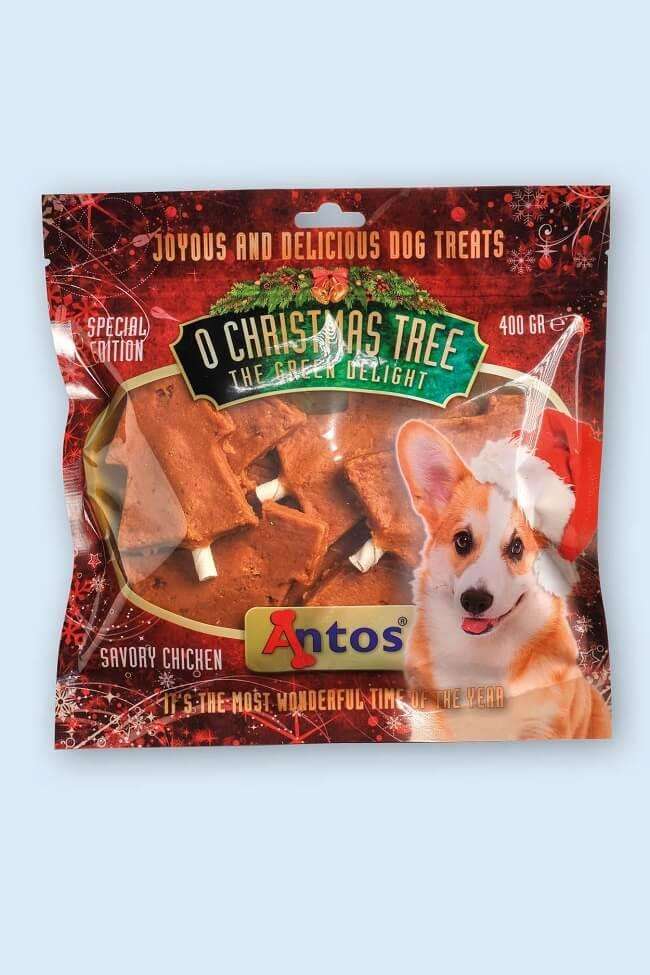 Cadeau de Noël chien
