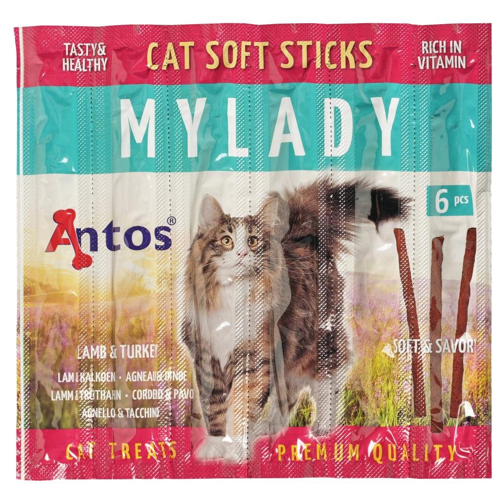 Cat Soft Sticks Mylady Agneau&Dinde 6 pces