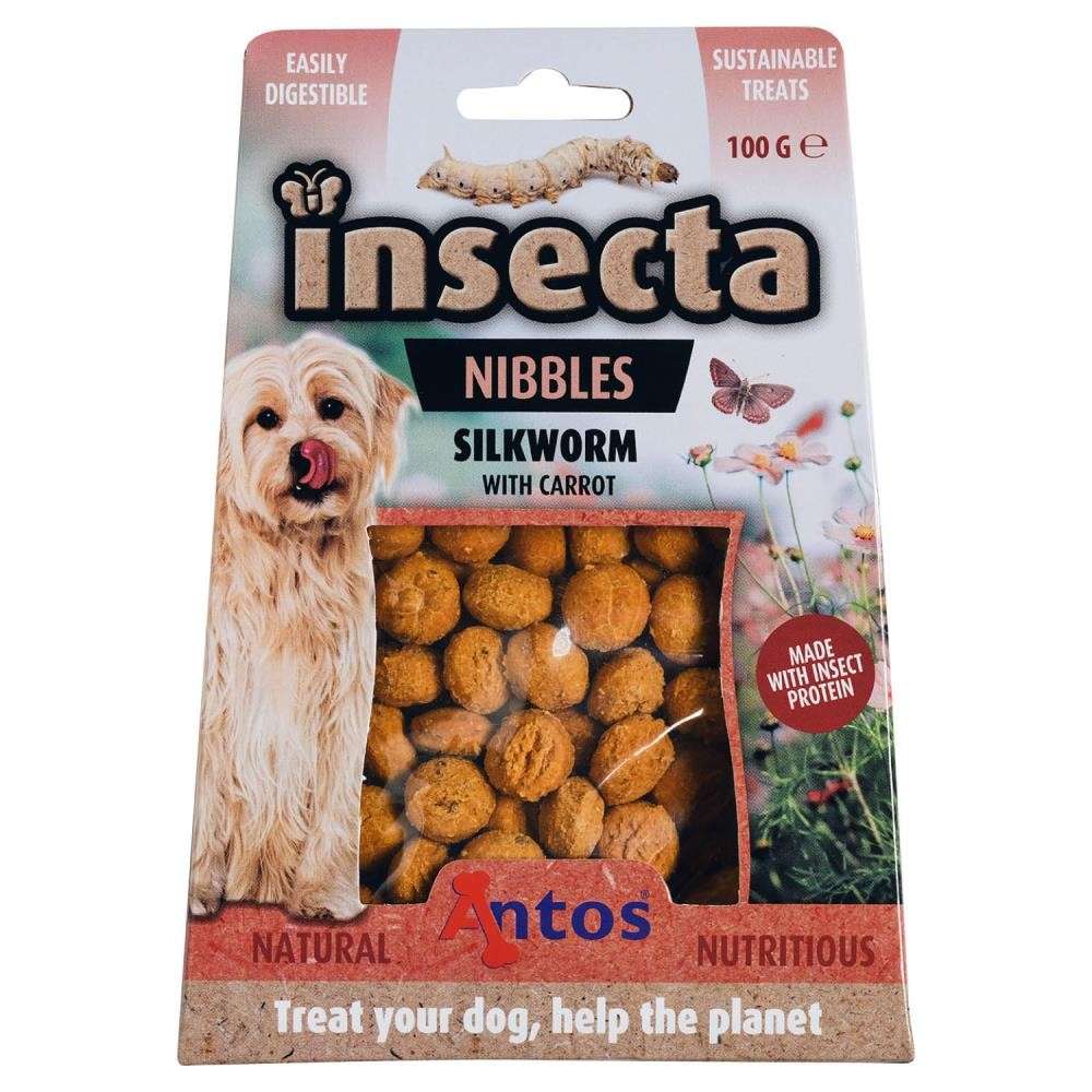 Insecta Nibbles Bombyx du Mûrie & Carotte 100 gr