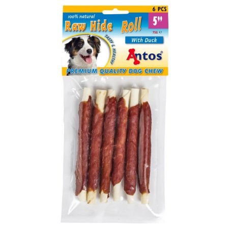 Raw Hide White + Duck Roll 5'' 6 pces